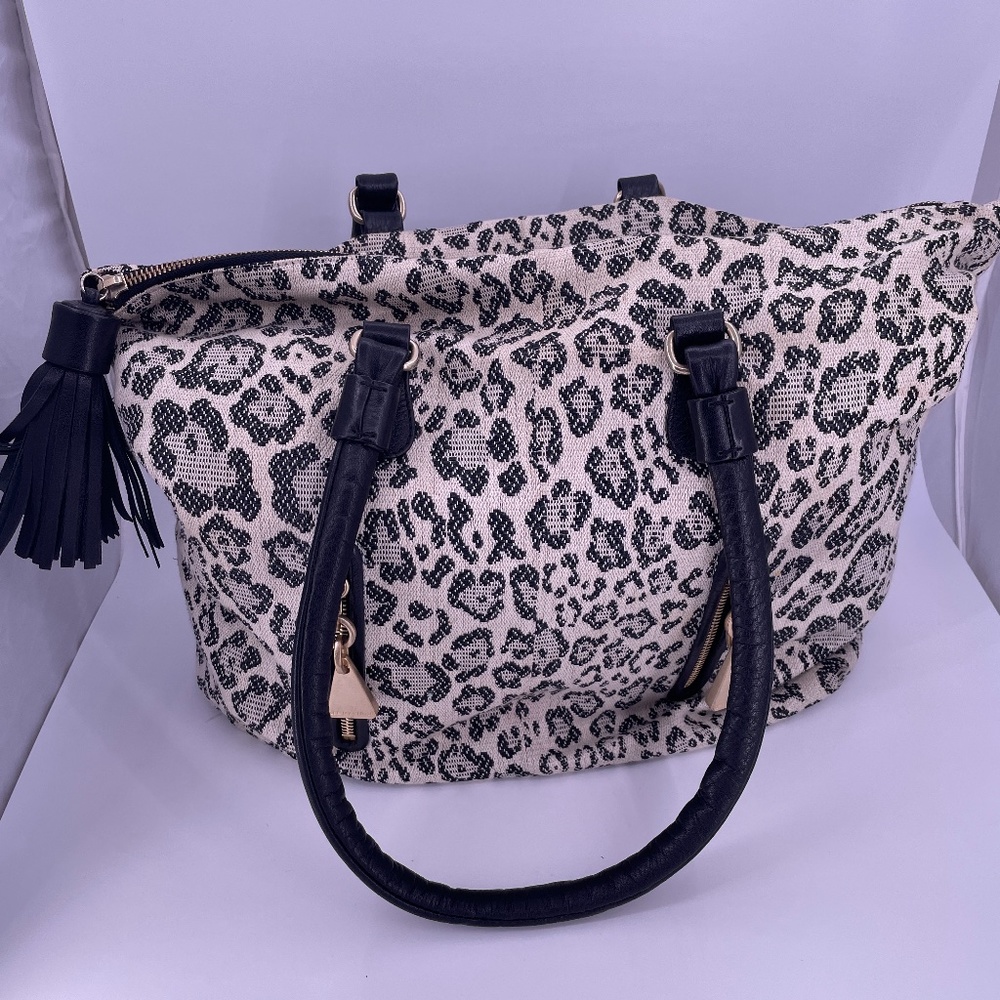 See By Chloe slouchy handbag tote leopard purse